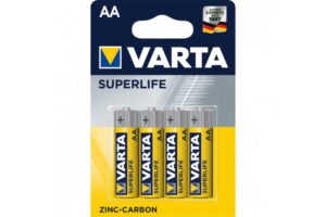 VARTA Superlife Batterien, Mignon AA, 4 Stück