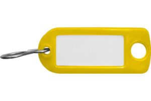 Rieffel Schlüssel-Anhänger, gelb