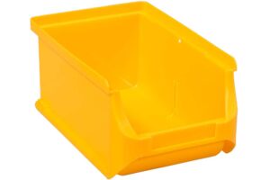 allit Stapelbox / Lagerbox Profi Plus Box 2, 102 x 160 x 75 mm, gelb