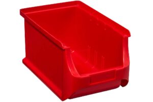 allit Stapelbox / Lagerbox Profi Plus Box 3, 150 x 235 x 125 mm, rot
