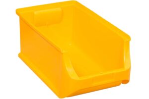 allit Stapelbox / Lagerbox Profi Plus Box 4, 205 x 355 x 150 mm, gelb