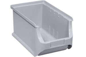allit Stapelbox / Lagerbox Profi Plus Box 3, 150 x 235 x 125 mm, grau