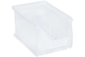 allit Stapelbox / Lagerbox Profi Plus Box 3, 150 x 235 x 125 mm, transparent