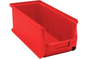 allit Stapelbox / Lagerbox Profi Plus Box 3L, 150 x 320 x 125 mm, rot