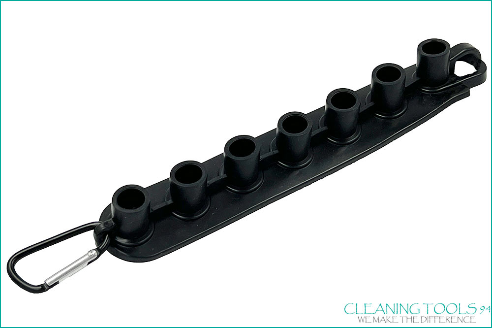 Cleaning Tools 94 Düsenhalterung 7-fach mit Karabiner, schwarz