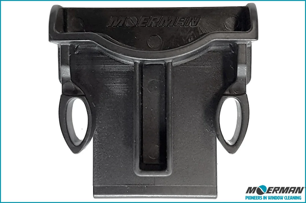 MOERMAN 24525 Ersatz-Gürtelclip männlich, schwarz