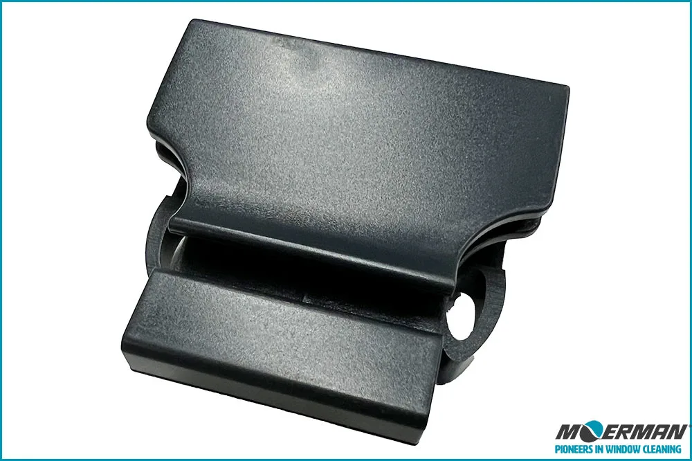 MOERMAN 24525 Ersatz-Gürtelclip männlich, schwarz