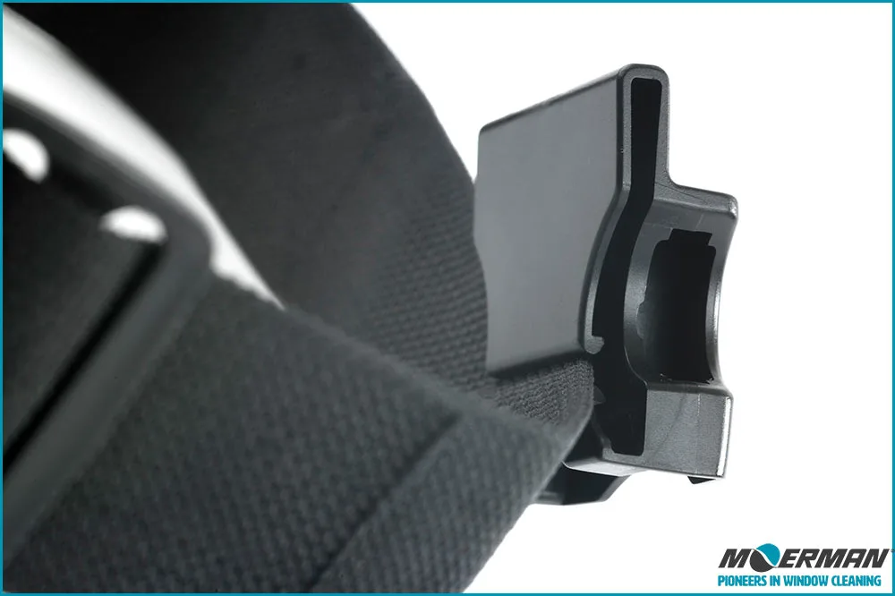 MOERMAN 24525 Ersatz-Gürtelclip männlich, schwarz