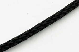 mamutec Architekturseil mit Drahteinlage, 3 mm, schwarz, ca. 140 Meter