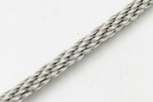 mamutec Architekturseil mit Drahteinlage, 3 mm, silber, 200 Meter