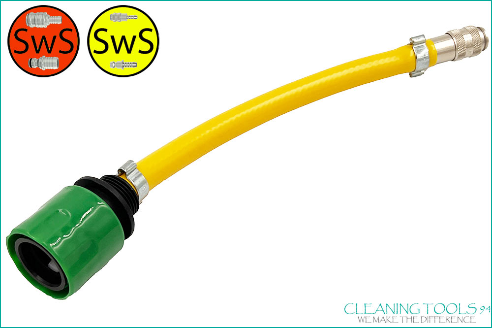 Cleaning Tools 94 System-Adapter, DN5 Steckkupplung zu DN9 Steckkupplung, SwS