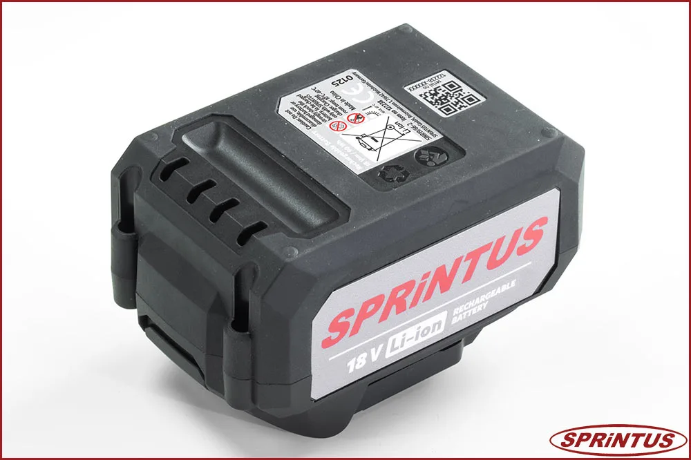 Sprintus 122238 Akku 18 V 5Ah zu BoostiX iGO Zero