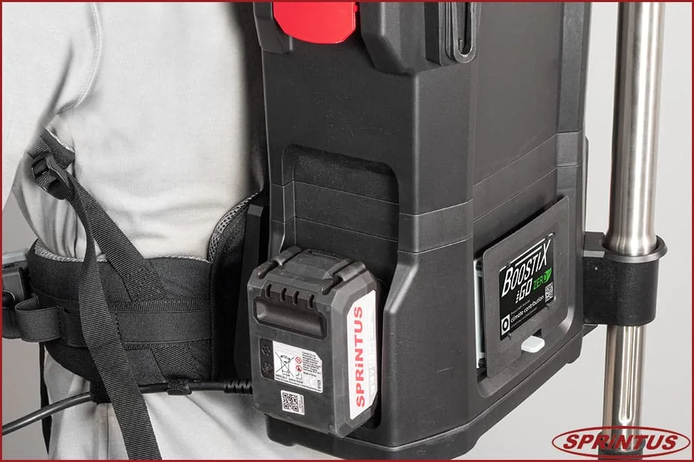 Sprintus Akku-Rucksacksauger BoostiX iGO ZERO