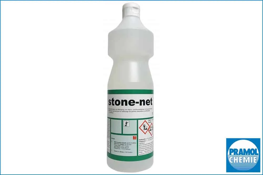 PRAMOL stone-net - Fassadenreiniger und Fassadenschutz, 1 Liter