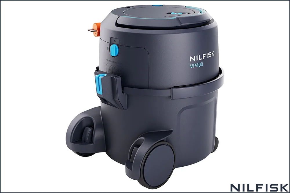 NILFISK 107421173 Trockensauger VP400 HEPA XTCP CH, 700 Watt, Kabelaufrollsystem 15 Meter