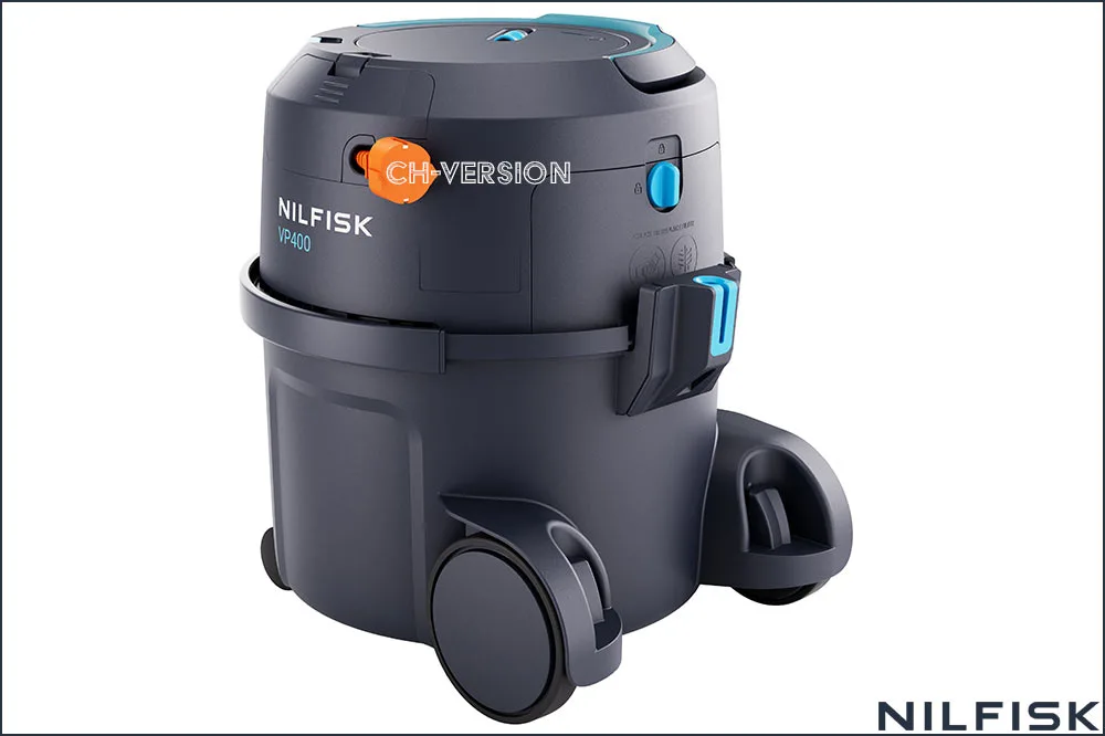NILFISK 107421173 Trockensauger VP400 HEPA XTCP CH, 700 Watt, Kabelaufrollsystem 15 Meter