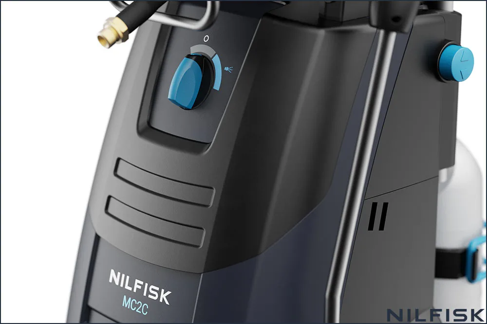 NILFISK 128471492 Kaltwasser-Hochdruckreiniger MC 2C-120/520 XT CH, 15 Meter HD-Schlauch