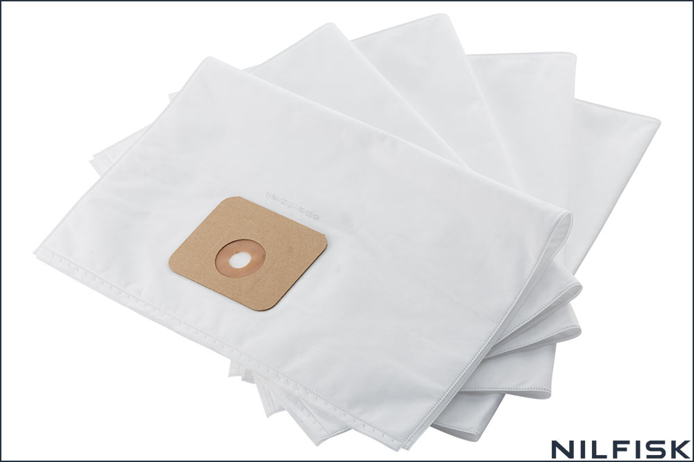 NILFISK 82367820 Vlies-Staubbeutel 10 Liter, 10 Stück