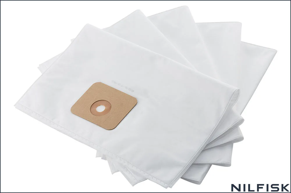 NILFISK 82367820 Vlies-Staubbeutel 10 Liter, 10 Stück