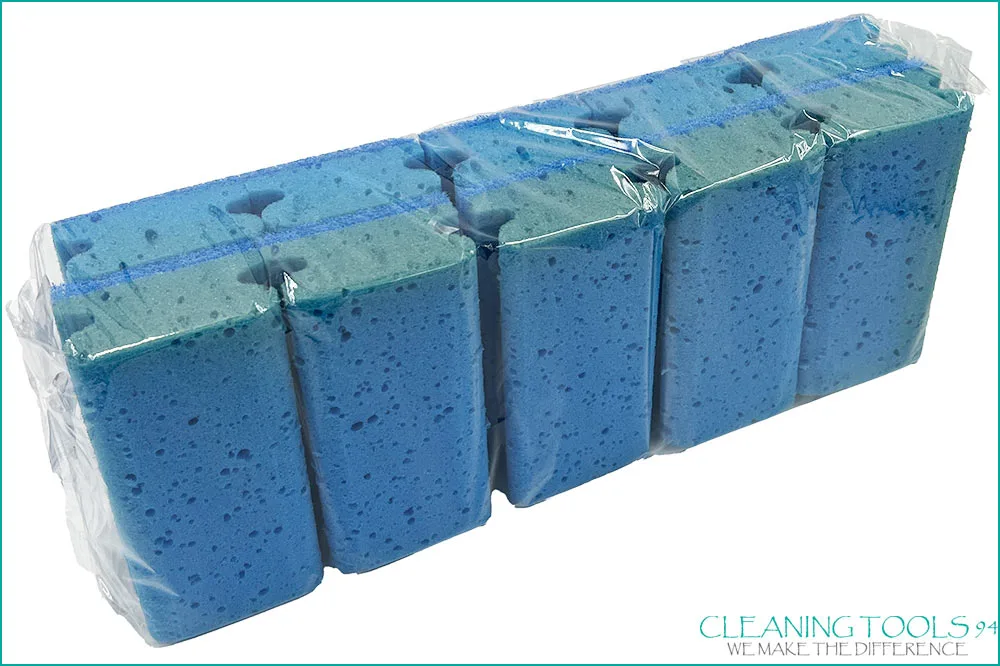 Cleaning Tools 94 Padschwamm, 153 x 75 x 45 mm, blau - 10 Stück