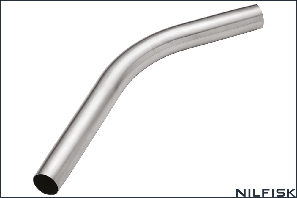 NILFISK 302002889 Edelstahl-Handrohr gebogen, Ø 38 mm