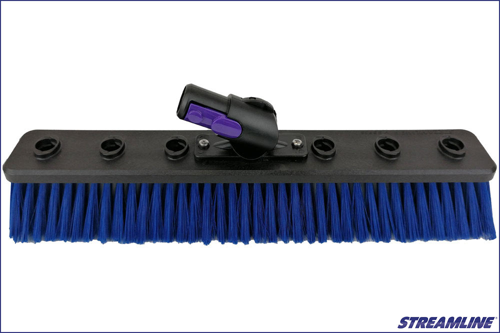 Streamline Bürste mit mittlerem Doppelborstensystem sowie OVA8 Swivel-Drehgelenk, 36 cm