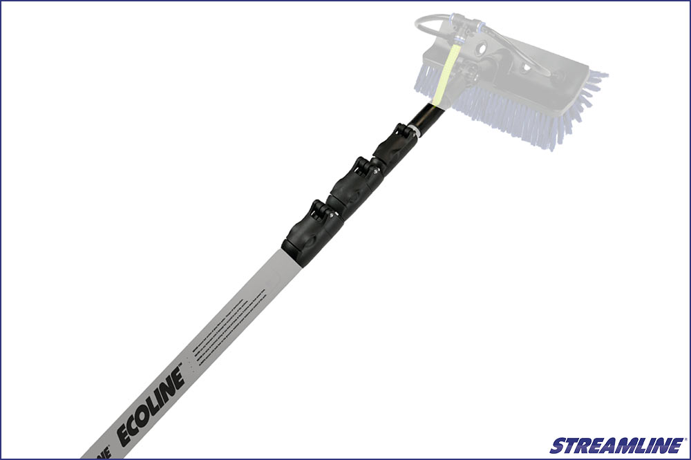 Streamline Ecoline wasserführende Teleskopstange, 4 Elemente