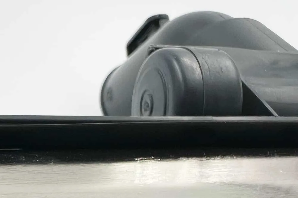 Cleaning Tools 94 Bodendüse mit Borsten und Gummilippe, 27 x 7.5 cm, 35 mm, schwarz – Bild 3