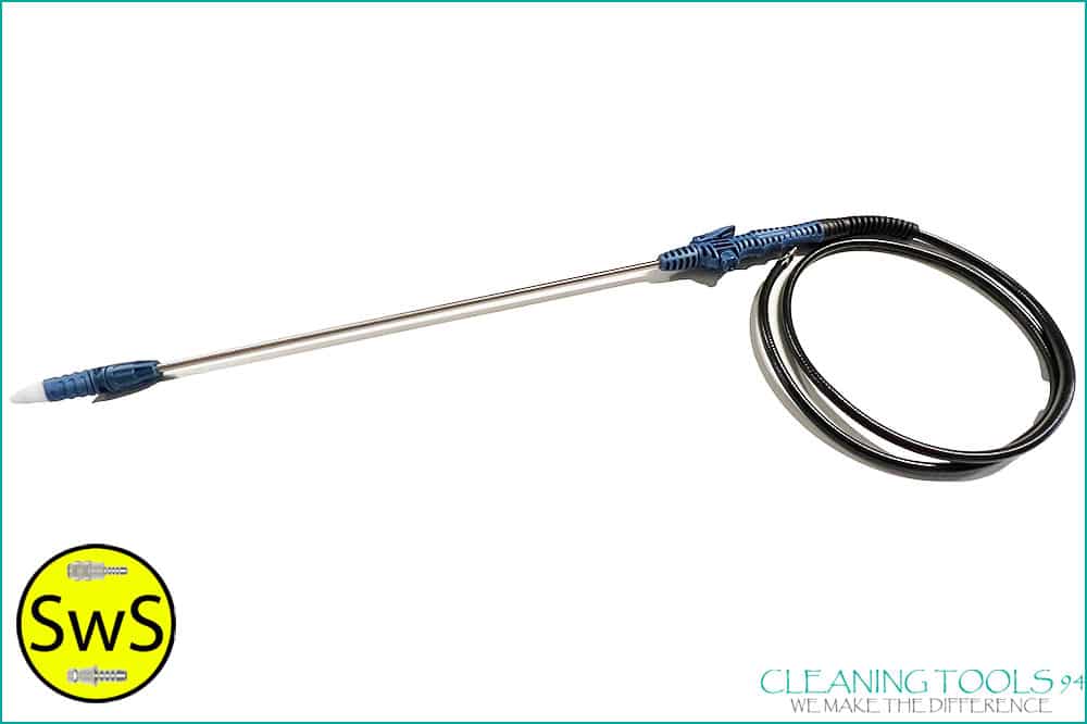 Cleaning Tools 94 Edelstahl-Winkel-Sprühlanze für Laugen, inkl. Schnellwechsel-System (SwS), 60 cm