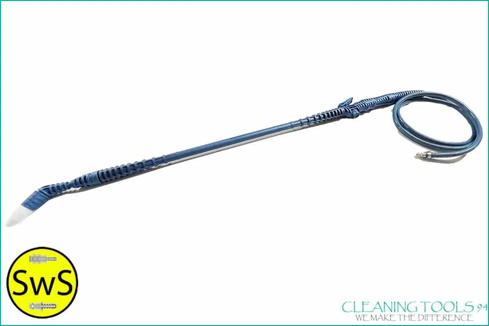 Cleaning Tools 94 Edelstahl-Winkel-Teleskop-Sprühlanze für Laugen, inkl. Schnellwechsel-System (SwS), 65 - 110 cm
