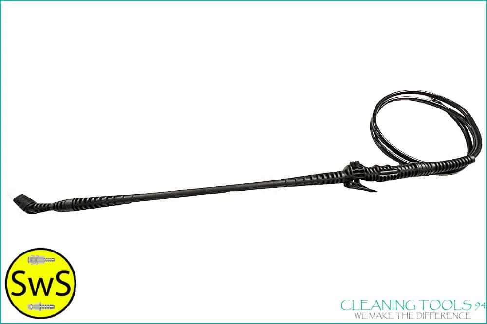 Cleaning Tools 94 Edelstahl-Winkel-Teleskop-Sprühlanze für Säuren, inkl. Schnellwechsel-System (SwS), 65 - 110 cm