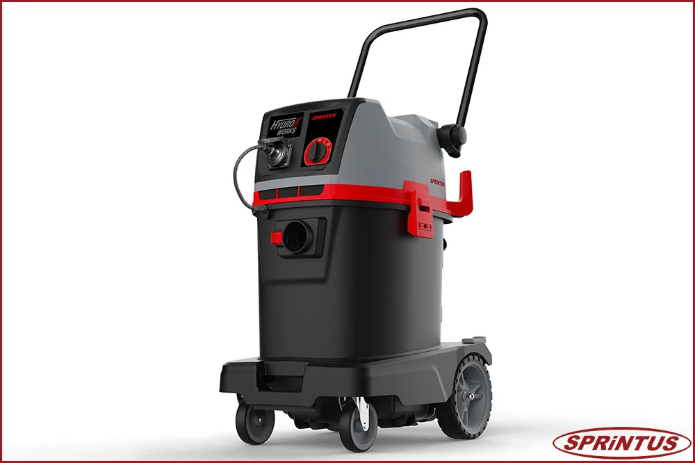 Sprintus 113011 HydroX Works Pumpsauger, 1200 Watt, 40 Liter