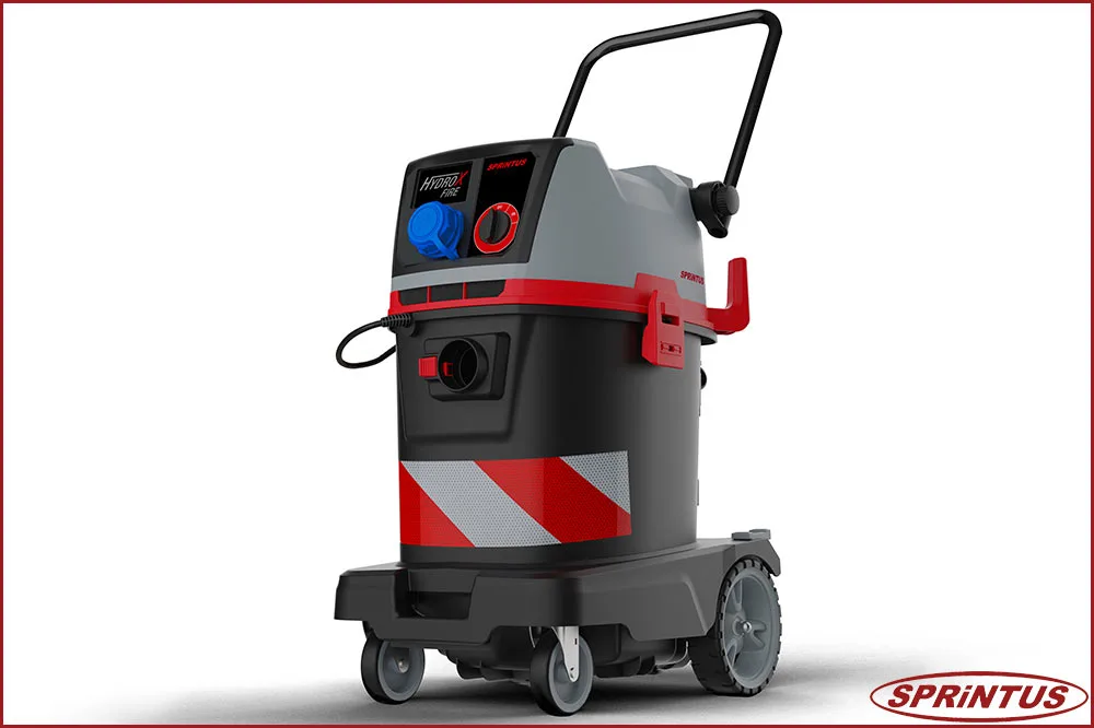 Sprintus 113051 HydroX Fire Pumpsauger, 1200 Watt, 40 Liter