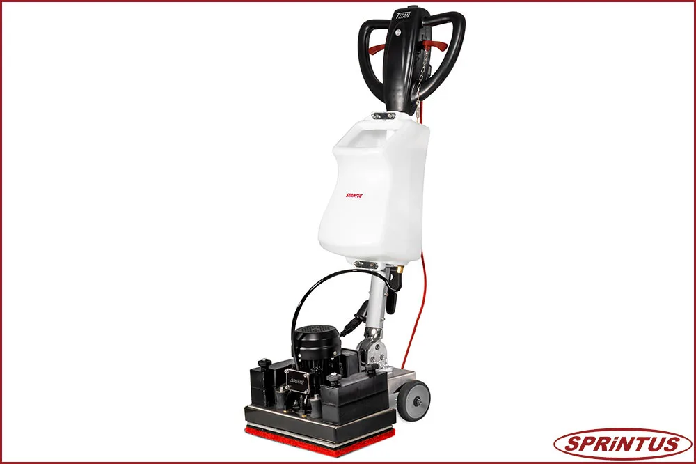 Sprintus 209031 Titan Square XL – Exzenter-Reinigungsmaschine, 46 x 30 cm, 550 Watt
