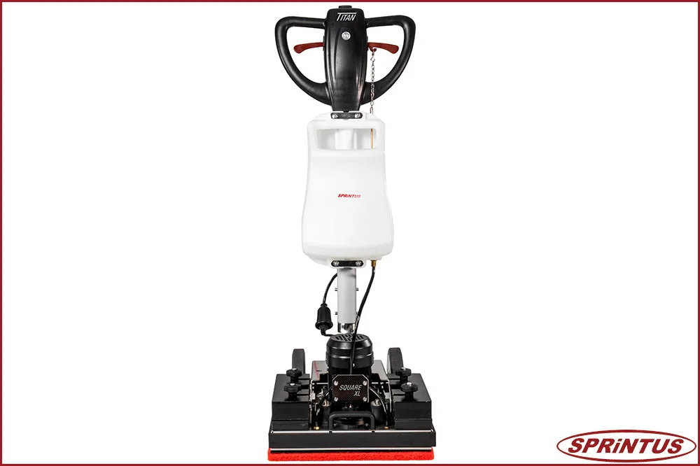 Sprintus 209031 Titan Square XL – Exzenter-Reinigungsmaschine, 46 x 30 cm, 550 Watt