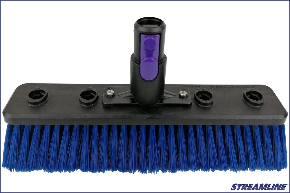 Streamline Bürste mit mittlerem Doppelborstensystem sowie OVA8 Sockel, 26 cm