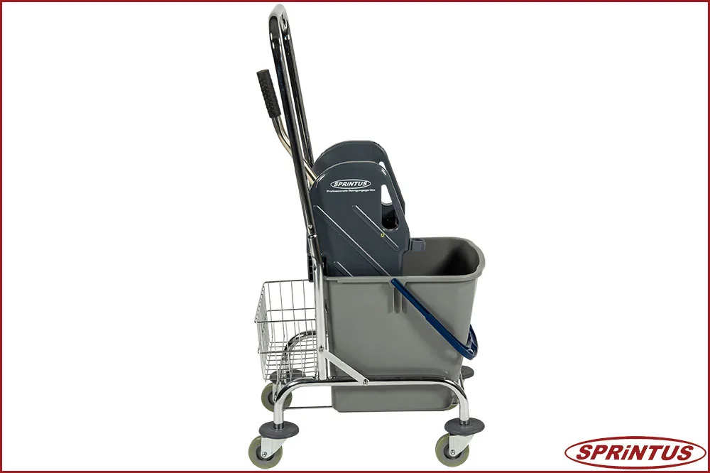 Sprintus 301035 Einfachfahreimer, Eimervolumen 27 Liter