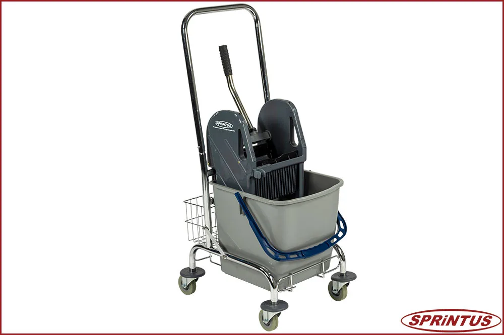 Sprintus 301035 Einfachfahreimer, Eimervolumen 27 Liter