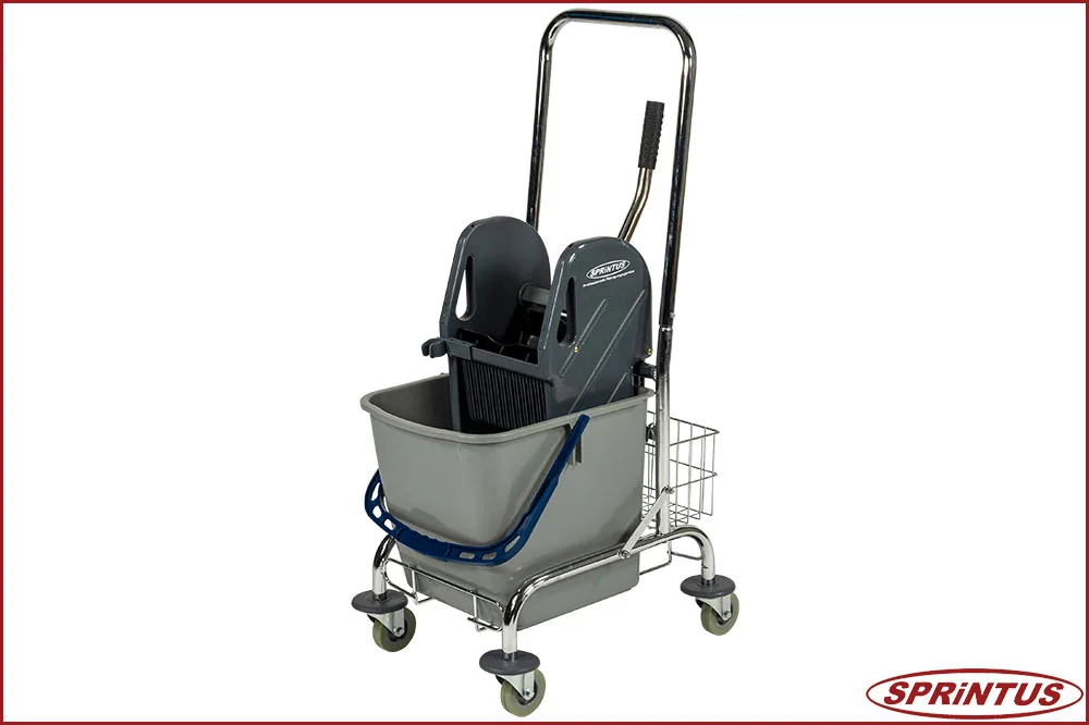 Sprintus 301035 Einfachfahreimer, Eimervolumen 27 Liter