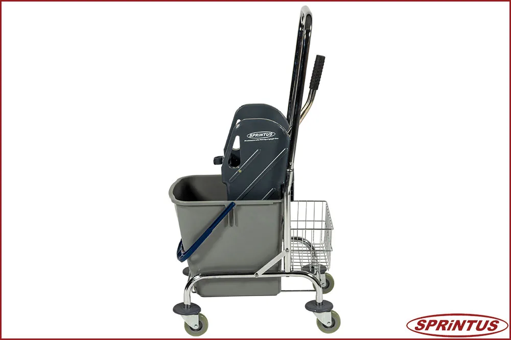 Sprintus 301035 Einfachfahreimer, Eimervolumen 27 Liter
