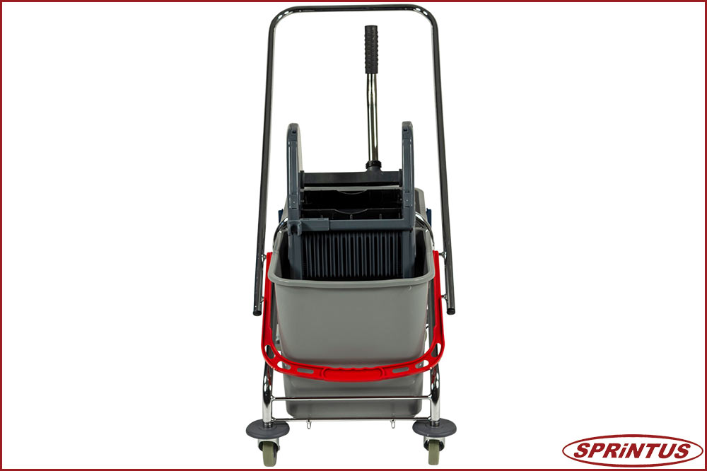 Sprintus 301114 Doppelfahreimer Chrom, Eimervolumen 2 x 27 Liter Sprintus 301114 Doppelfahreimer Chrom, Eimervolumen 2 x 27 Liter