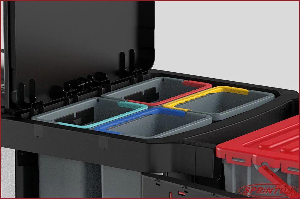 Sprintus Z306005 VariX ZERO Compact CDB Reinigungswagen