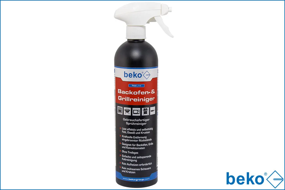 beko 299 67 0750 TecLine Backofen- & Grillreiniger 750 ml Sprühflasche