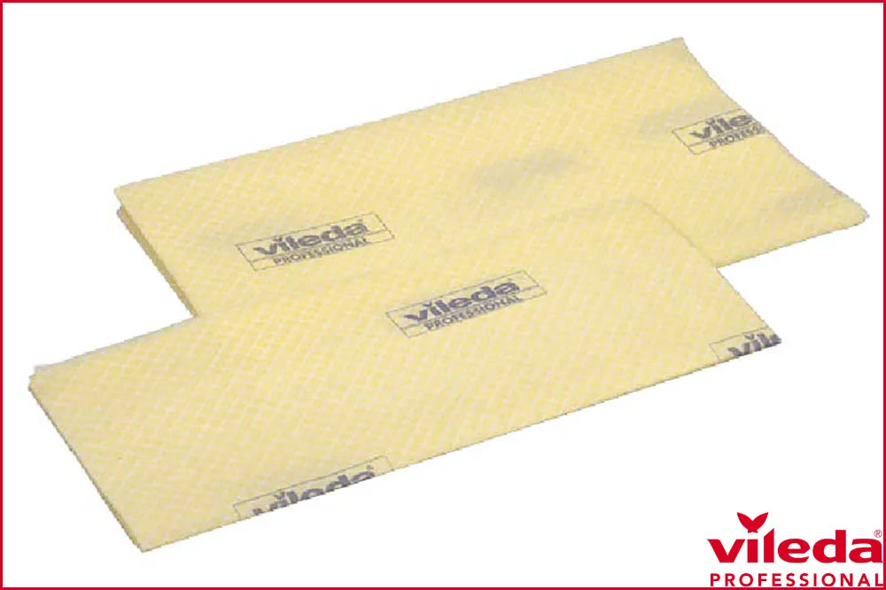 Vileda Professional Staubbindetuch HIGH PREFORMANCE 101, gelb, 24 x 60 cm, 200 Stück