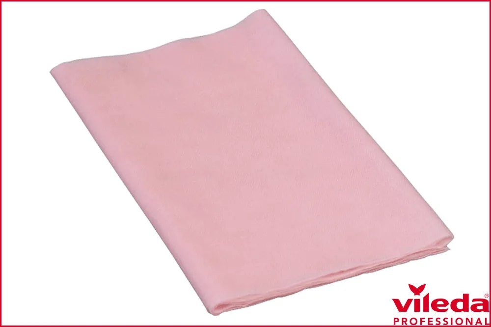 Vileda Professional Staubbindetuch Standard, rosa, 24 x 60 cm, 200 Stück