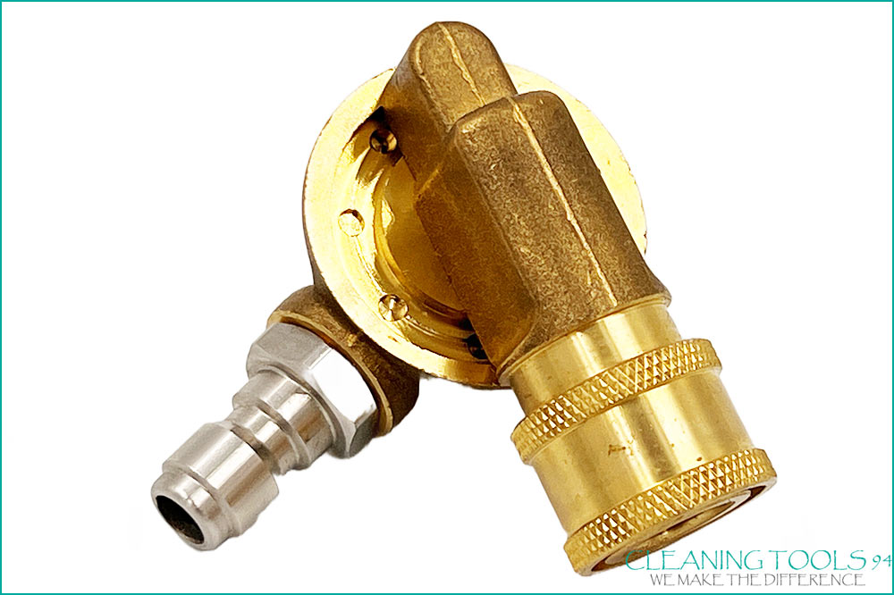 Cleaning Tools 94 Winkeladapter 1/4 Zoll Quick-Connect für Hochdruckreiniger, 240°