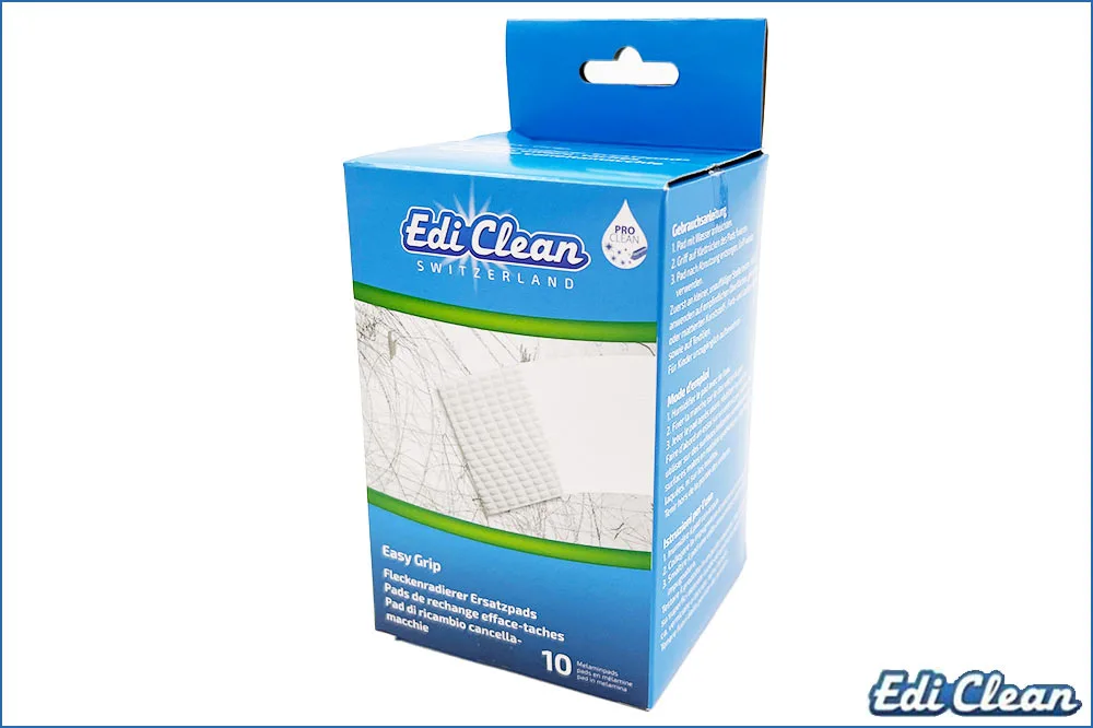 Edi Clean 94041 Fleckenradierer-Nachfüllpack, 10 Ersatzpads