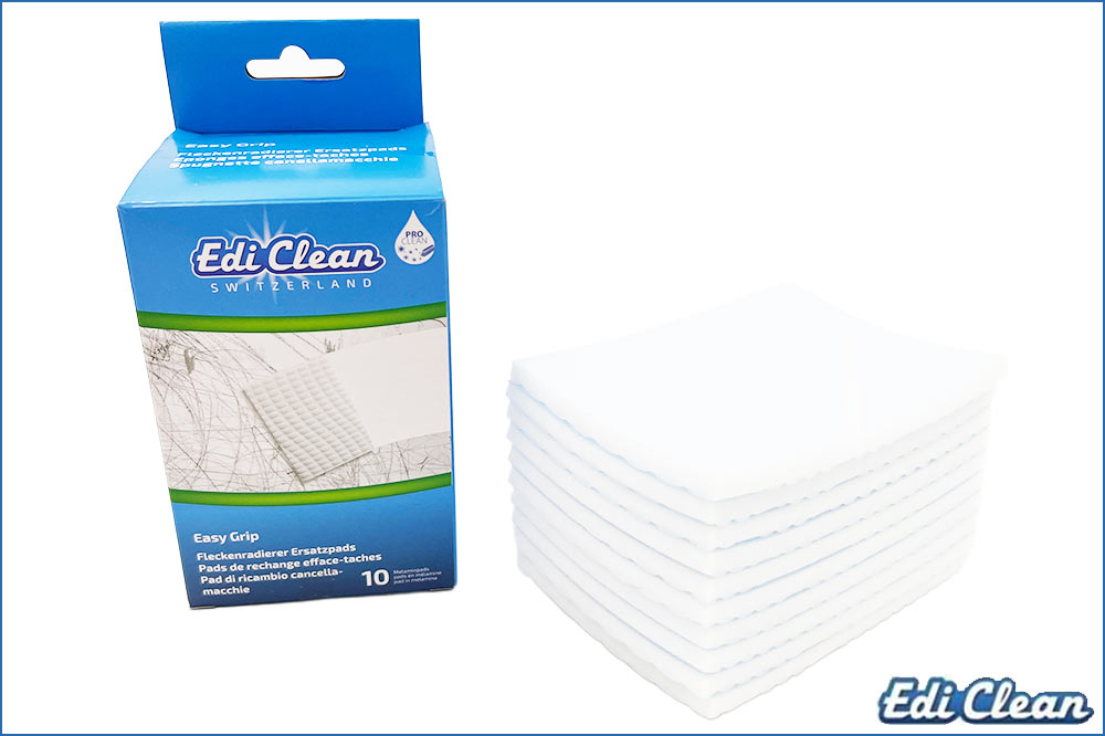 Edi Clean 94041 Fleckenradierer-Nachfüllpack, 10 Ersatzpads
