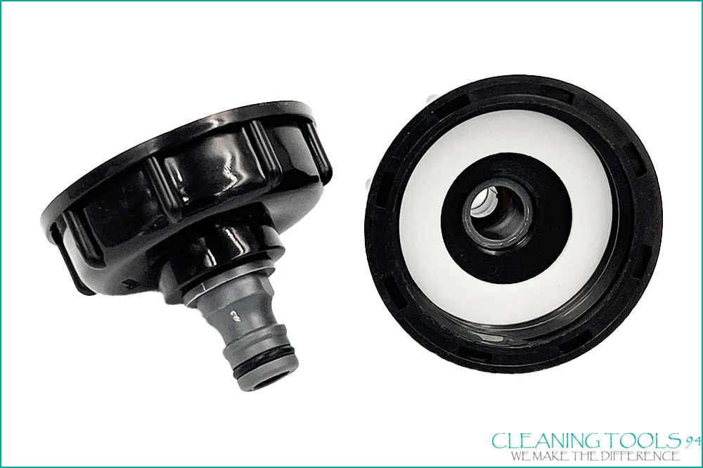 Cleaning Tools 94 IBC-Container-Adapter mit DN 9-Schnellverschlussnippel, Grobgewinde 60 mm