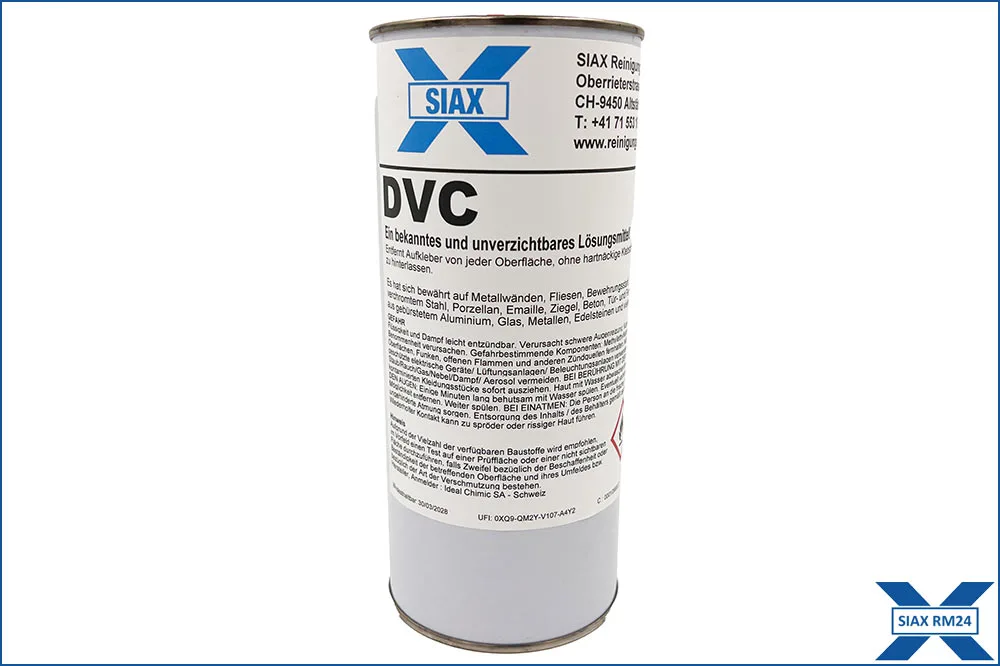 SIAX Aufkleber-Entferner DVC – Das Profi-Muss für restlose Sauberkeit, 1 Liter
